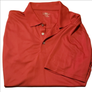 3/$20 PGA Tour Red Polo Shirt